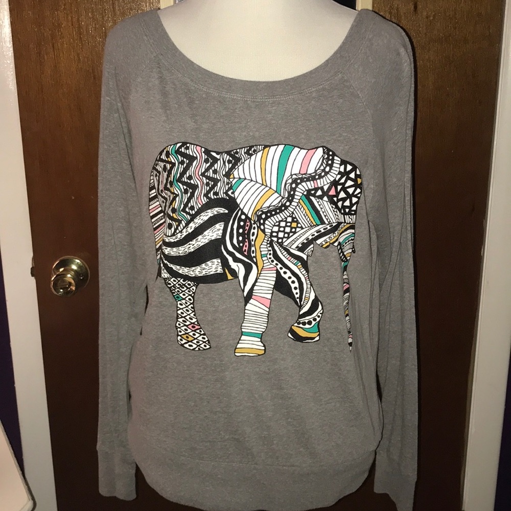 Aztec Elephant Top